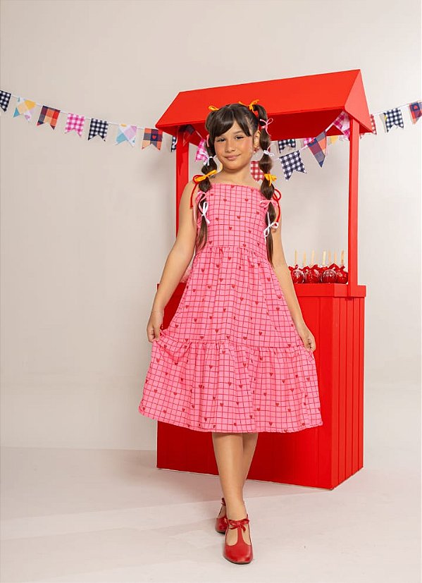 Vestido Cordões (Coração)