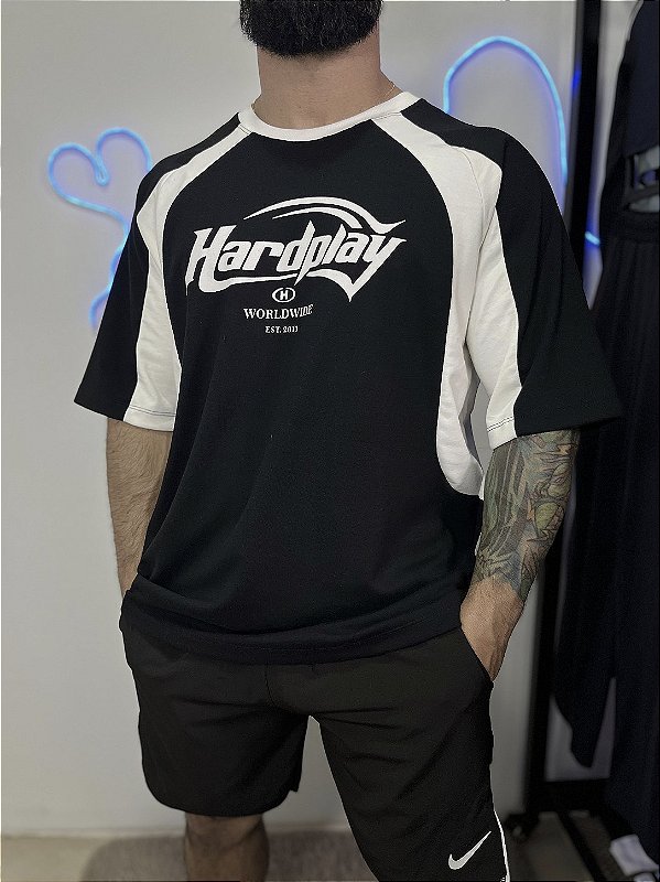 Camiseta Oversized American Football Recorte Hardplay