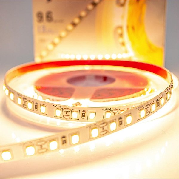 Fita LED 9,6W/m 3000K 12V 5m 1200lm - Lumus (2835-120-04)