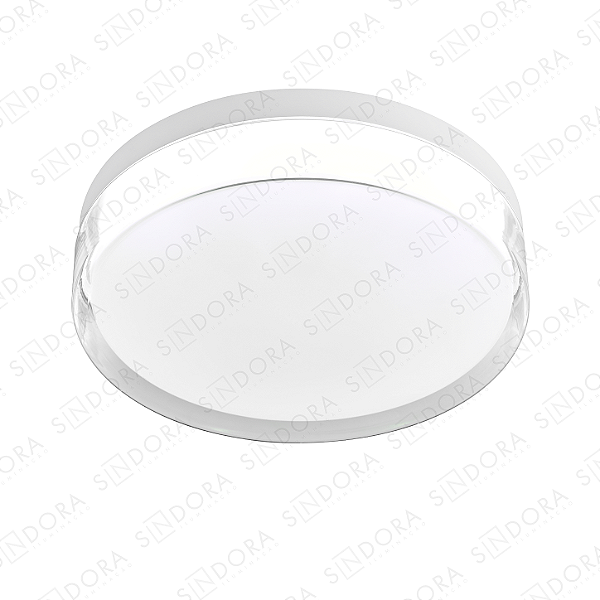 PLAFON LED DCX023103 BRANCO REDONDO 48×7CM 45+45W 4500LM 3000K 4500K 6500K