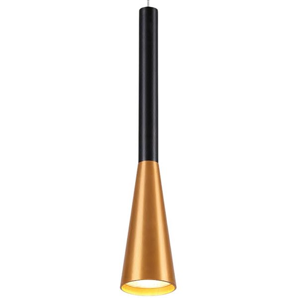 Pendente LED Gold Dourado 10X10X15CM 6W 3000K (DCD01815)