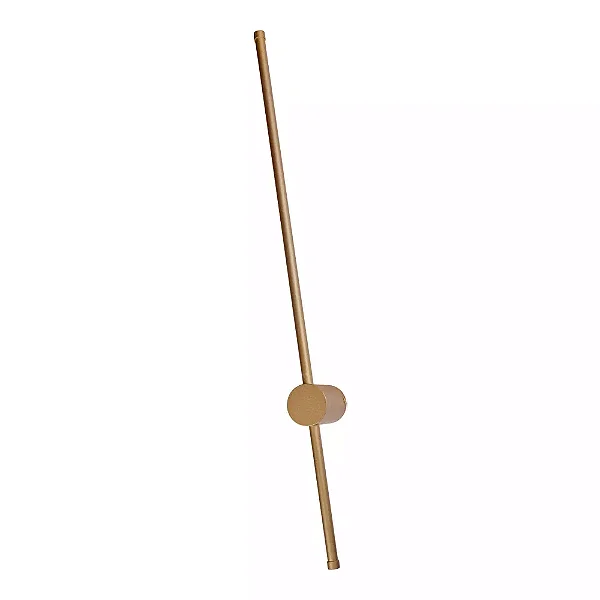 Arandela LED Dourada em Metal e Silicone 16W 3000K Bivolt 80cm (DCB03148D)