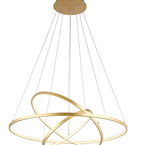 Pendente LED Rose Gold em Aluminio e Silicone 90W 3000K Bivolt (DCD015080)