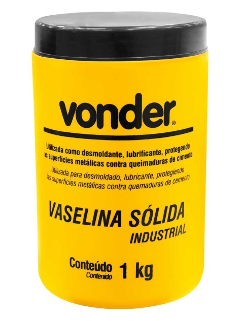 Vaselina Sólida Industrial 1kg Vonder