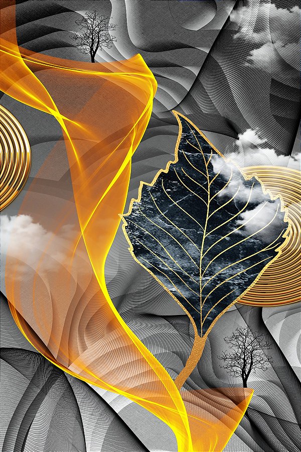 Quadro Decorativo Abstrato 0027