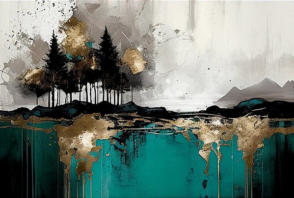 Quadro Decorativo Abstrato 0068