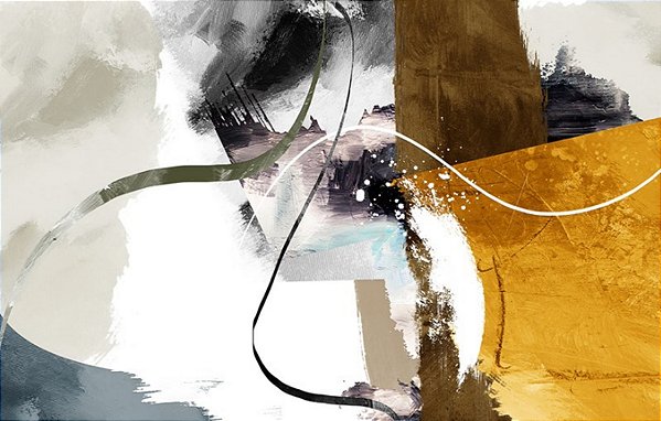 Quadro Decorativo Abstrato 0083
