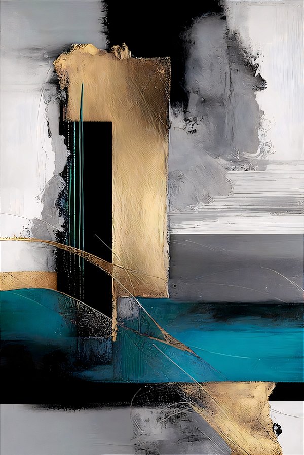Quadro Decorativo Abstrato 0087