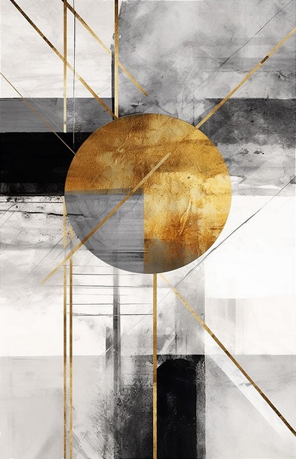 Quadro Decorativo Abstrato 0091