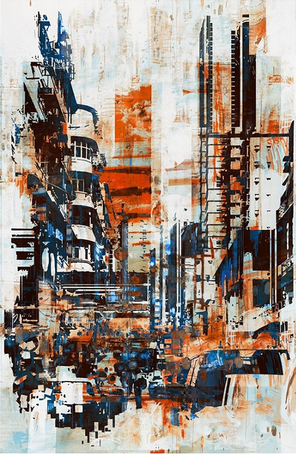Quadro Decorativo Abstrato 0143