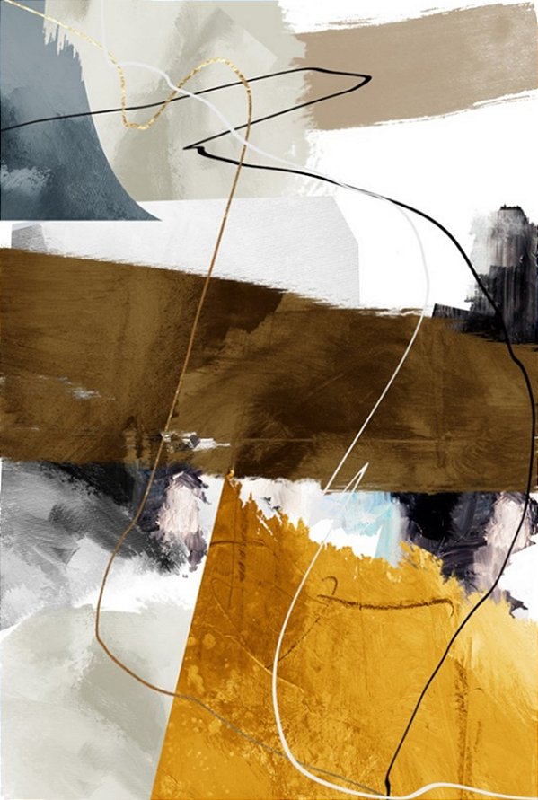 Quadro Decorativo Abstrato 0179