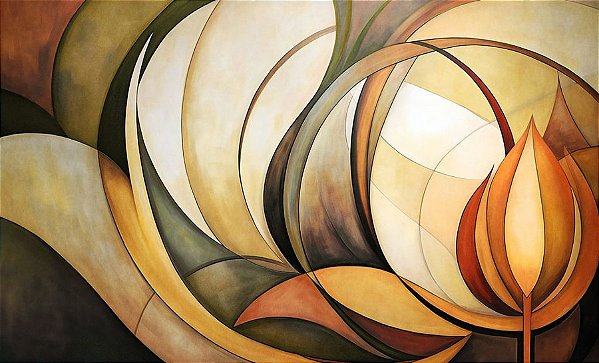 Quadro Decorativo Abstrato 0352