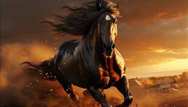 Quadro Decorativo Cavalos 1152