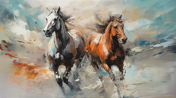 Quadro Decorativo Cavalos 1197