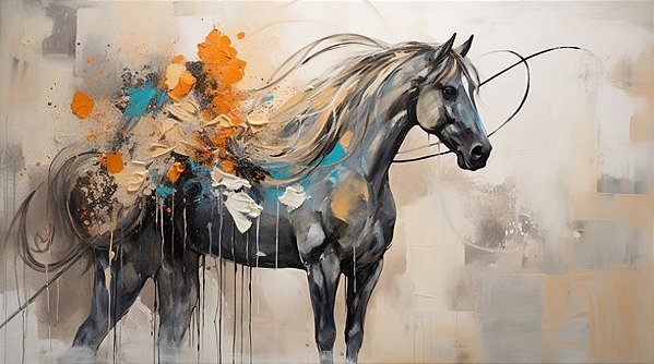 Quadro Decorativo Cavalos 1198