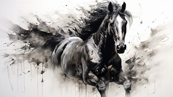 Quadro Decorativo Cavalos 1210