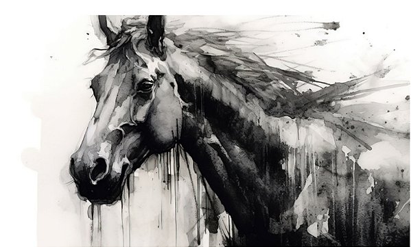 Quadro Decorativo Cavalos 1220