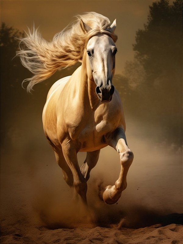 Quadro Decorativo Cavalos 1223