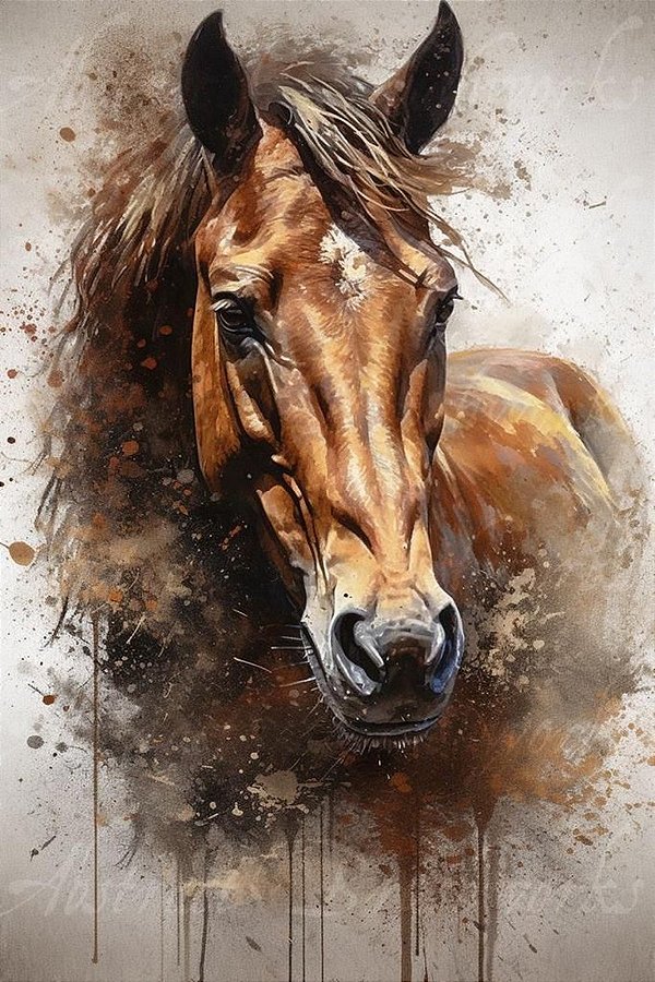 Quadro Decorativo Cavalos 1231