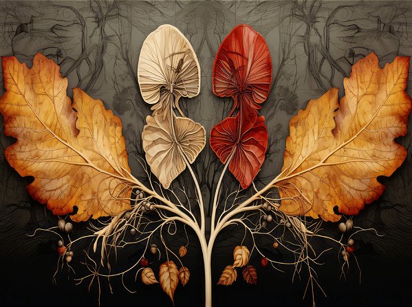 Quadro Decorativo Folhagens de Plantas 1428