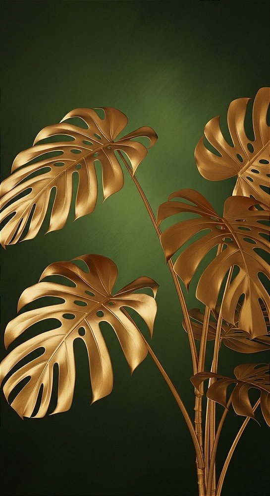 Quadro Decorativo Folhagens de Plantas 1444