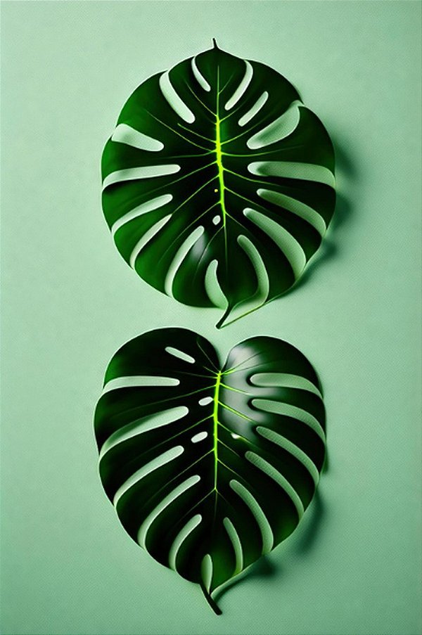 Quadro Decorativo Folhagens de Plantas 1465