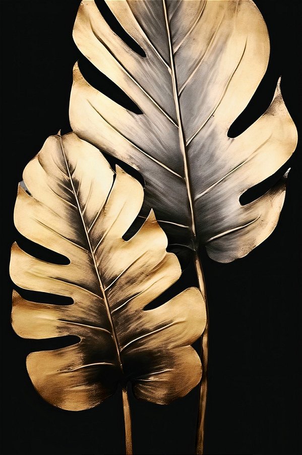 Quadro Decorativo Folhagens de Plantas 1508