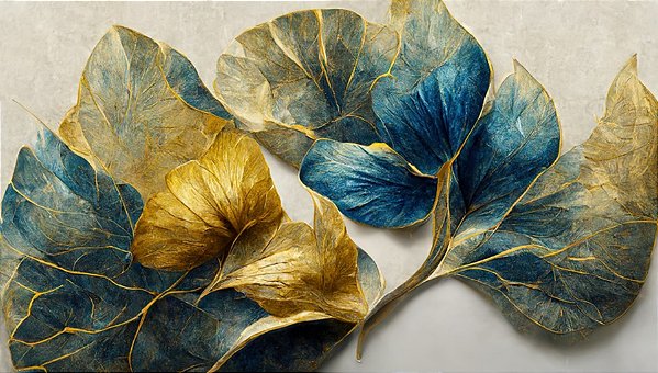 Quadro Decorativo Folhagens de Plantas 1524