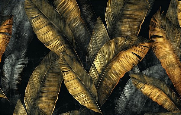 Quadro Decorativo Folhagens de Plantas 1554