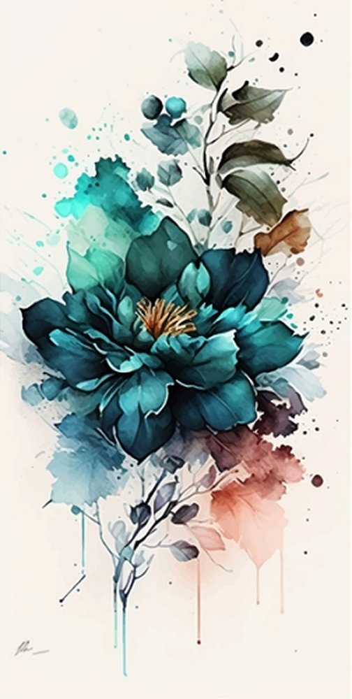 Quadro Decorativo Flores 1720