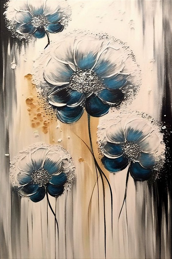 Quadro Decorativo Flores 1728