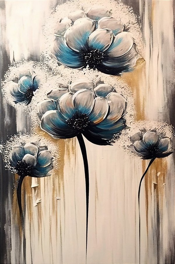 Quadro Decorativo Flores 1729