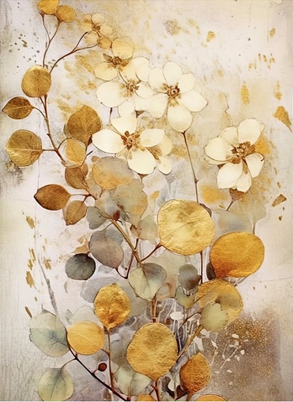 Quadro Decorativo Flores 1730