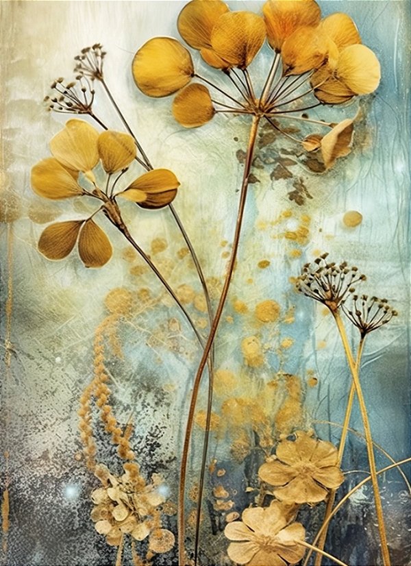 Quadro Decorativo Flores 1731