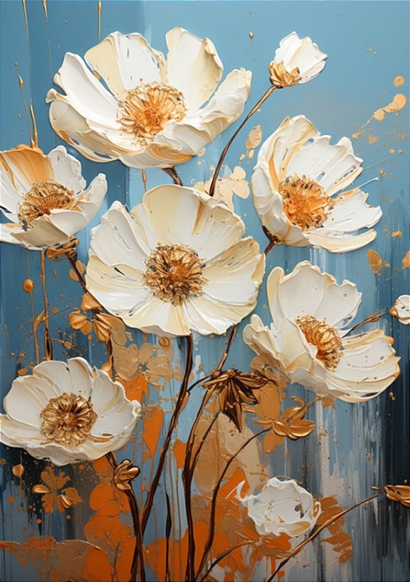 Quadro Decorativo Flores 1737