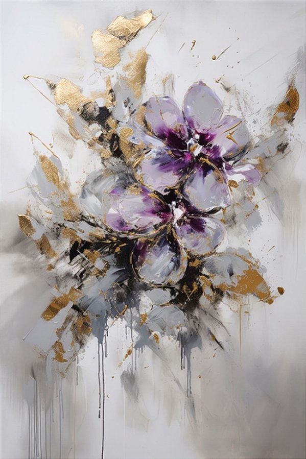 Quadro Decorativo Flores 1739