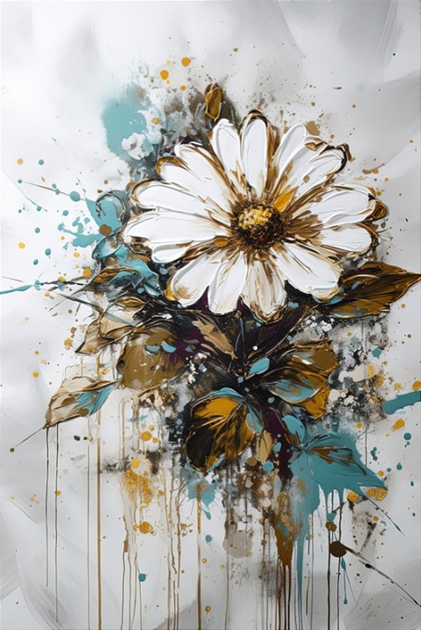 Quadro Decorativo Flores 1740