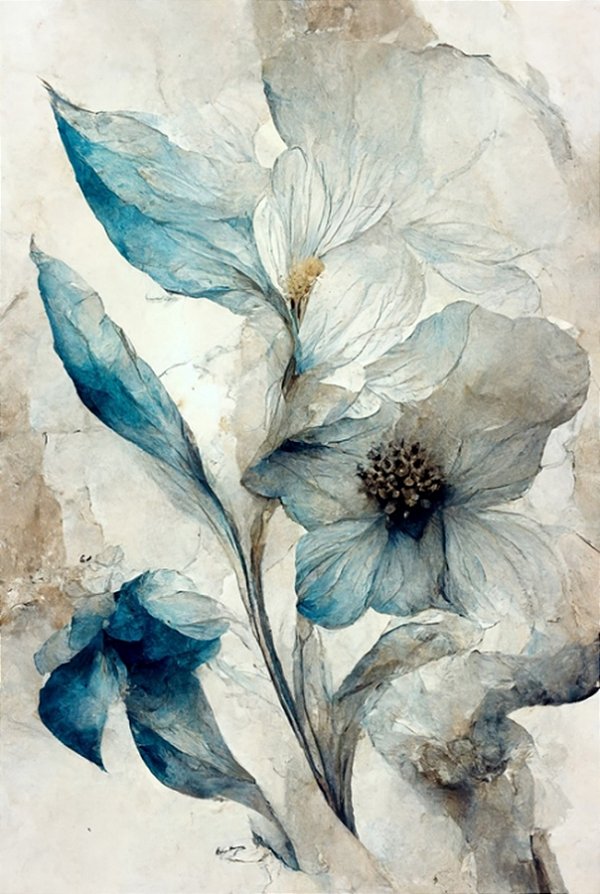 Quadro Decorativo Flores 1743