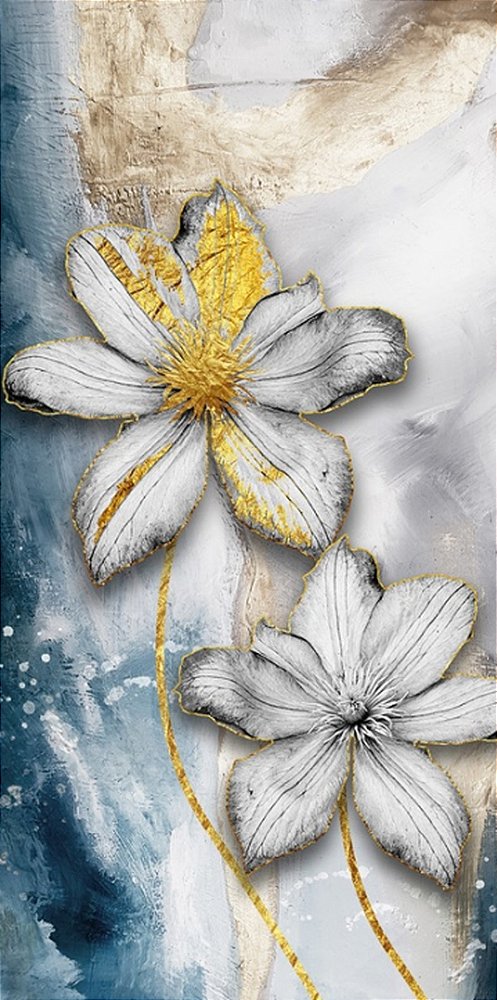 Quadro Decorativo Flores 1744