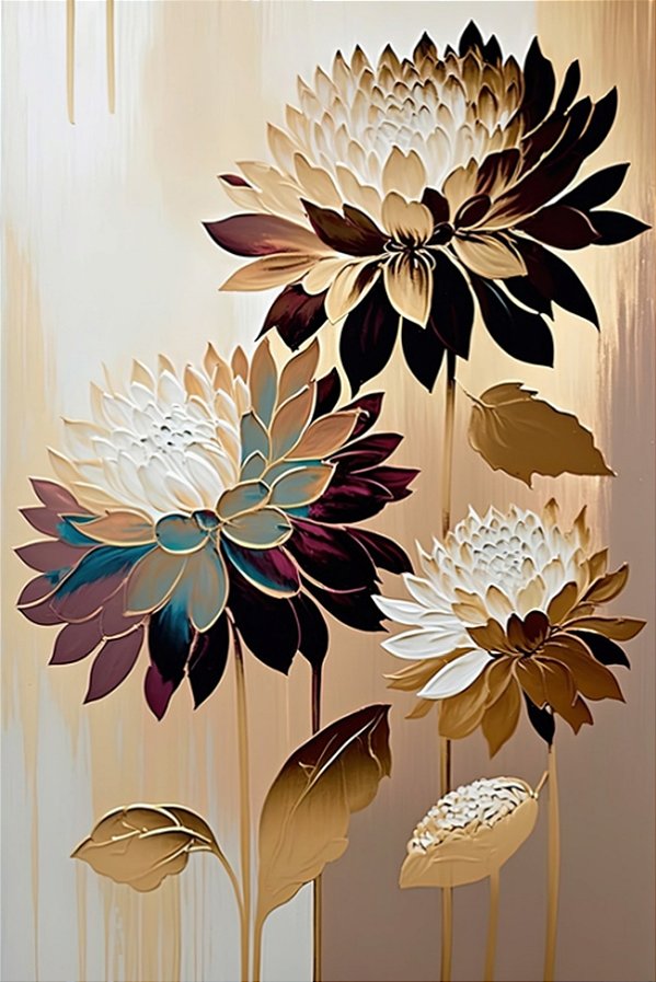 Quadro Decorativo Flores 1826
