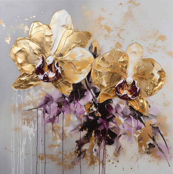 Quadro Decorativo Flores 1828