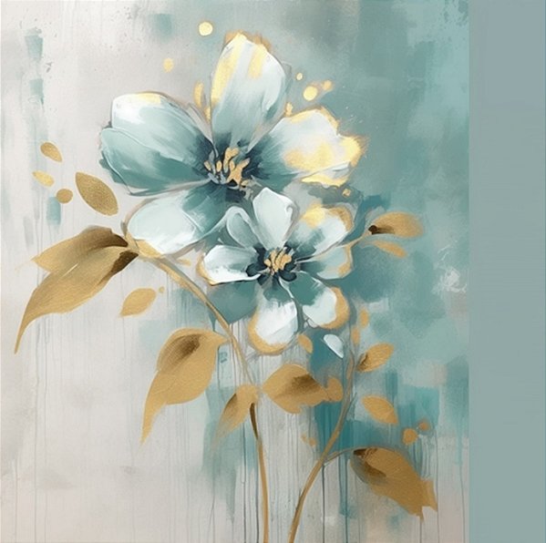 Quadro Decorativo Flores 1839