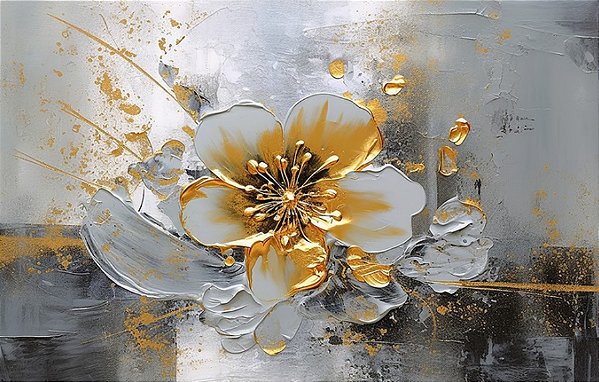 Quadro Decorativo Flores 1853