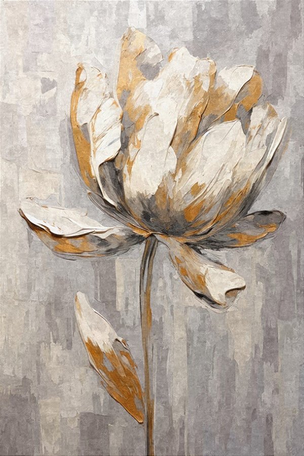 Quadro Decorativo Flores 1866