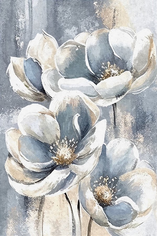 Quadro Decorativo Flores 1870