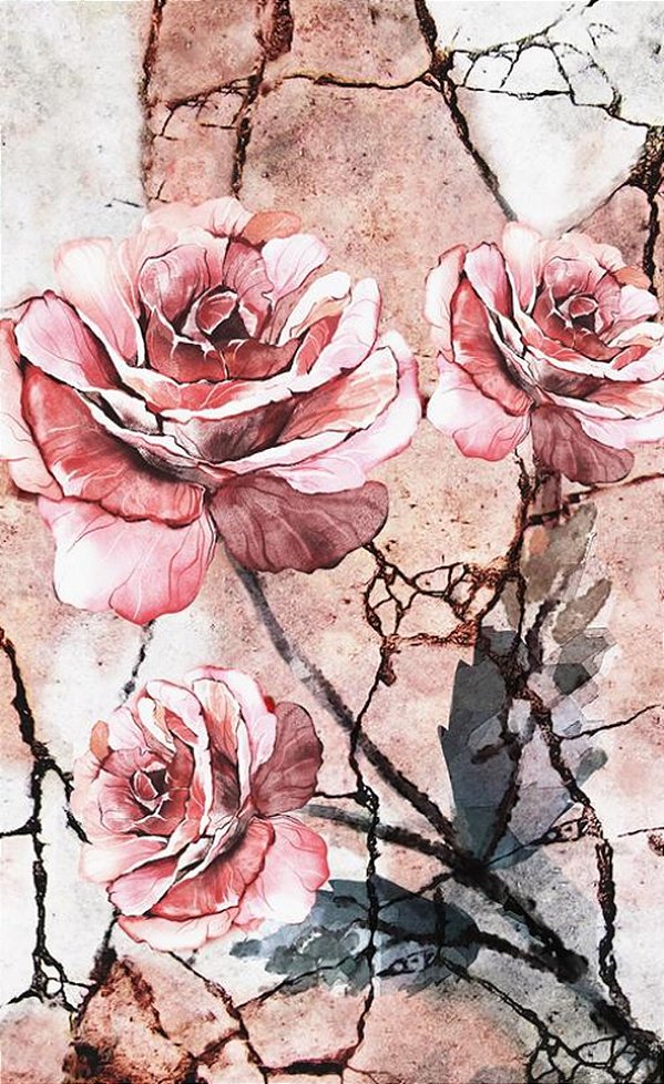 Quadro Decorativo Flores 1873