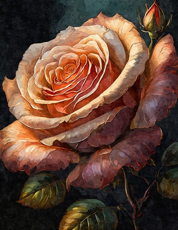 Quadro Decorativo Flores 1875