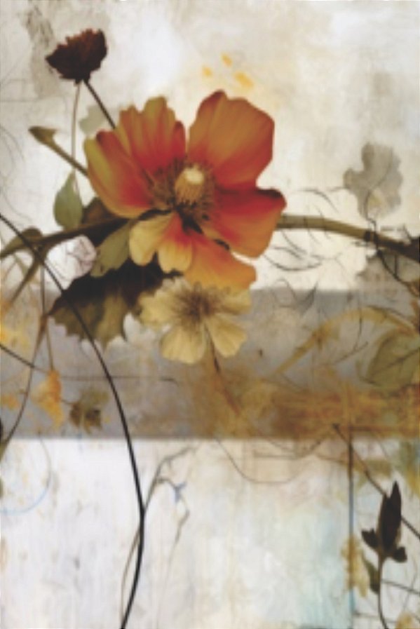 Quadro Decorativo Flores 1922