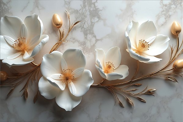 Quadro Decorativo Flores 1942