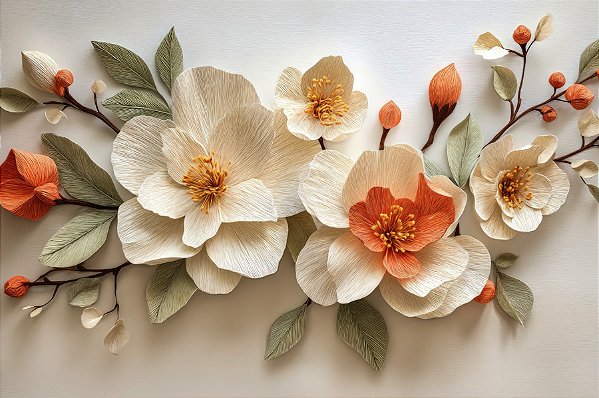 Quadro Decorativo Flores 1944